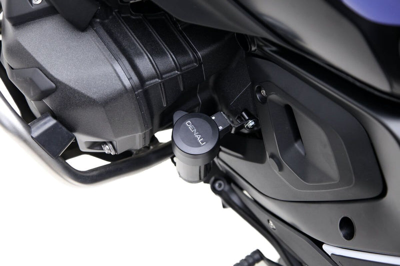 Denali Horn Mount for 2023-2026 BMW R 1300 GS ABS Mount Kit Black Steel