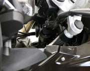 Denali Horn Mount for 2013-2016 BMW R 1200 GS ABS Mount Kit Black Steel