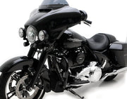 Denali SoundBomb V-Twin Dual-Tone Air Horn with Cover for 2014-2023 Harley-Davidson Horn Kit Black
