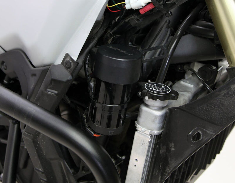 Denali Horn Mount for 2019-2025 YAMAHA XTZ Mount Kit Black Steel