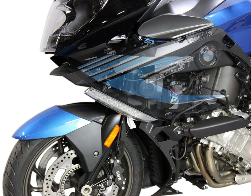 Denali Horn Mount for 2011-2024 BMW K 1600 Mount Kit Black Steel