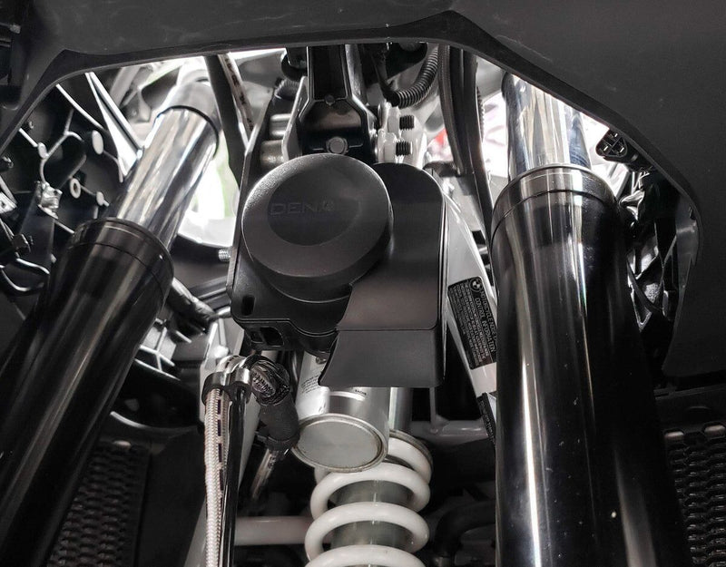 Denali Split Horn Mount for 2014-2024 BMW Mount Kit Black Steel