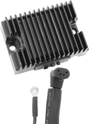Drag Specialties Black Voltage Regulator for 1971-1975 Harley-Davidson FXR and 1970-1975 Harley-Davidson Touring Motorcycles