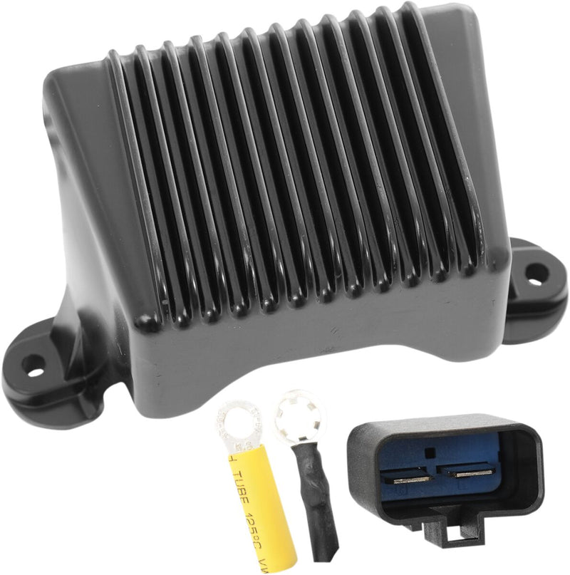 Drag Specialties Black Voltage Regulator for 1997-2001 Harley-Davidson Touring Motorcycles