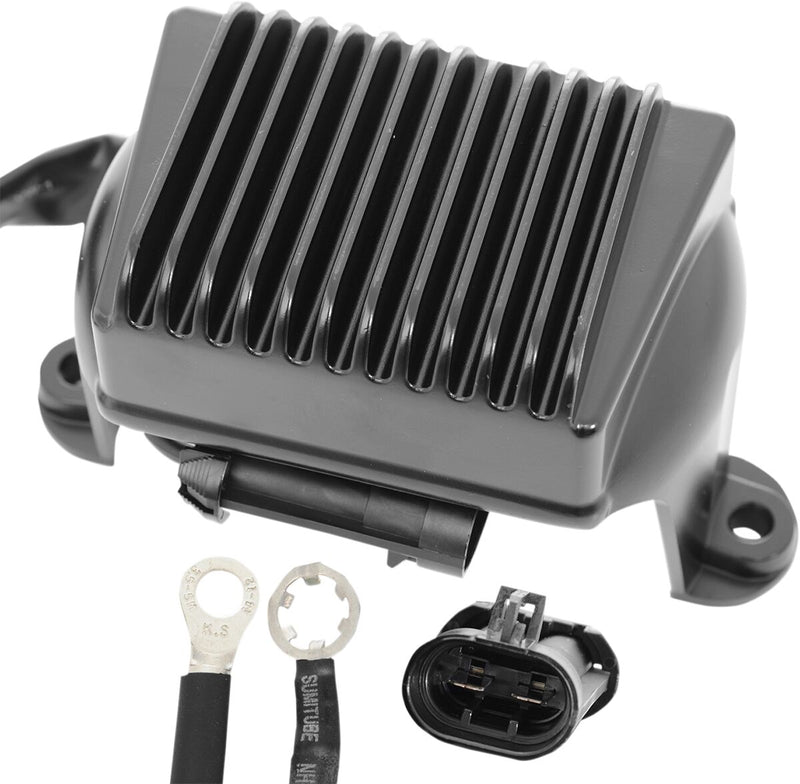 Drag Specialties Black Voltage Regulator for 2002-2003 Harley-Davidson Touring Motorcycles