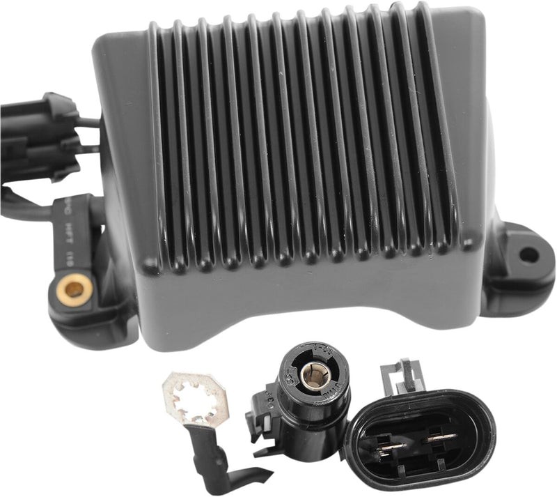 Drag Specialties Black Voltage Regulator for 2004-2006 Harley-Davidson Touring Motorcycles