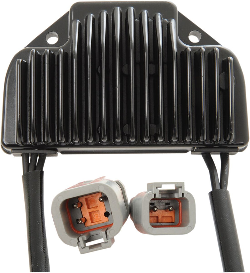 Drag Specialties Black Voltage Regulator for 2006-2007 Harley-Davidson Dyna Motorcycles