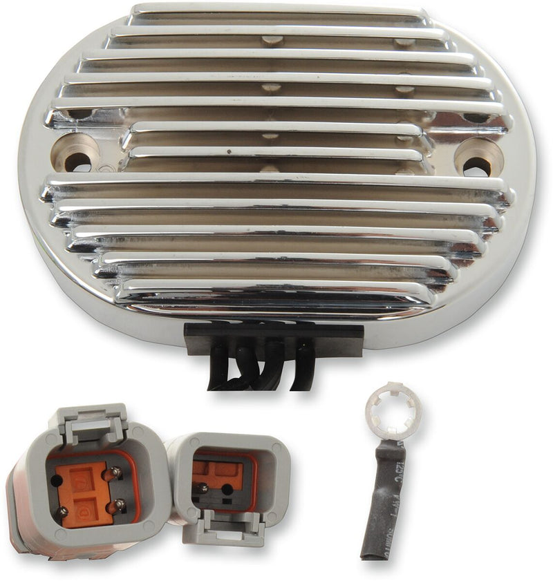 Drag Specialties Chrome Voltage Regulator for 2007 Harley-Davidson Softail Motorcycles