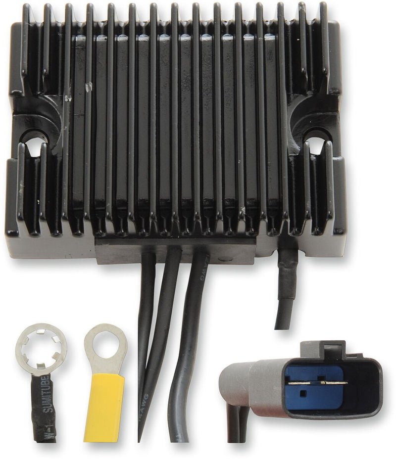 Drag Specialties Black Voltage Regulator for 2000 Harley-Davidson Softail Motorcycles