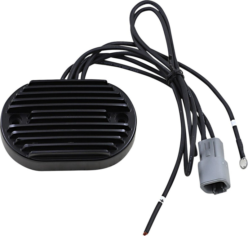 Drag Specialties Black Voltage Regulator for 2001-2008 Harley-Davidson Softail Motorcycles