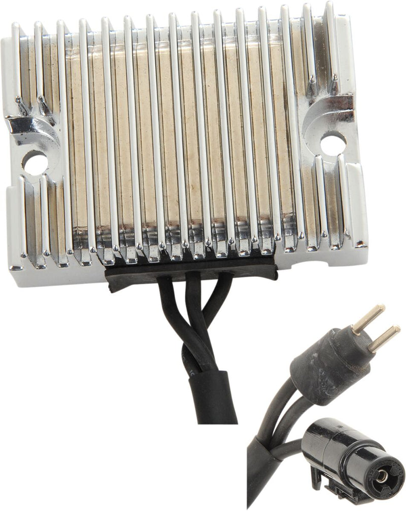 Drag Specialties Chrome Voltage Regulator for 1994-2003 Harley-Davidson Sportster Motorcycles