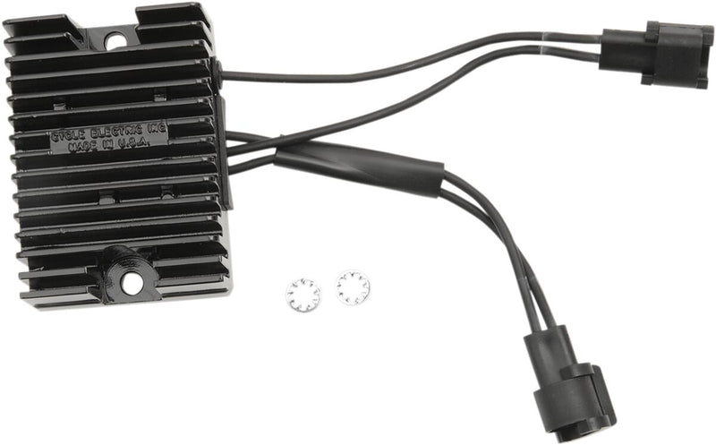 Cycle Electric Inc. Rectifying Regulator for 2007-2008 Harley-Davidson Rectifier Regulator Black