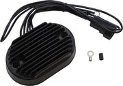 Drag Specialties Black Premium Voltage Regulator for 2001-2008 Harley-Davidson Softail Motorcycles