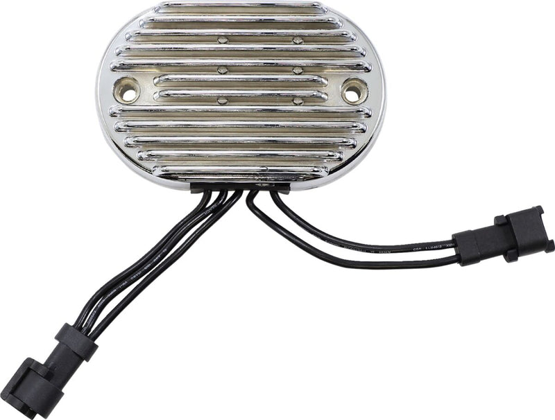 Drag Specialties Chrome Premium Voltage Regulator for 2011-2017 Harley-Davidson Softail Motorcycles
