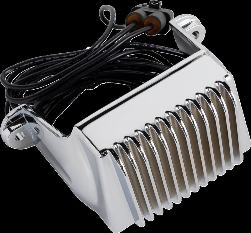 Drag Specialties Chrome Premium Voltage Regulator for 1997-2001 Harley-Davidson Touring Motorcycles