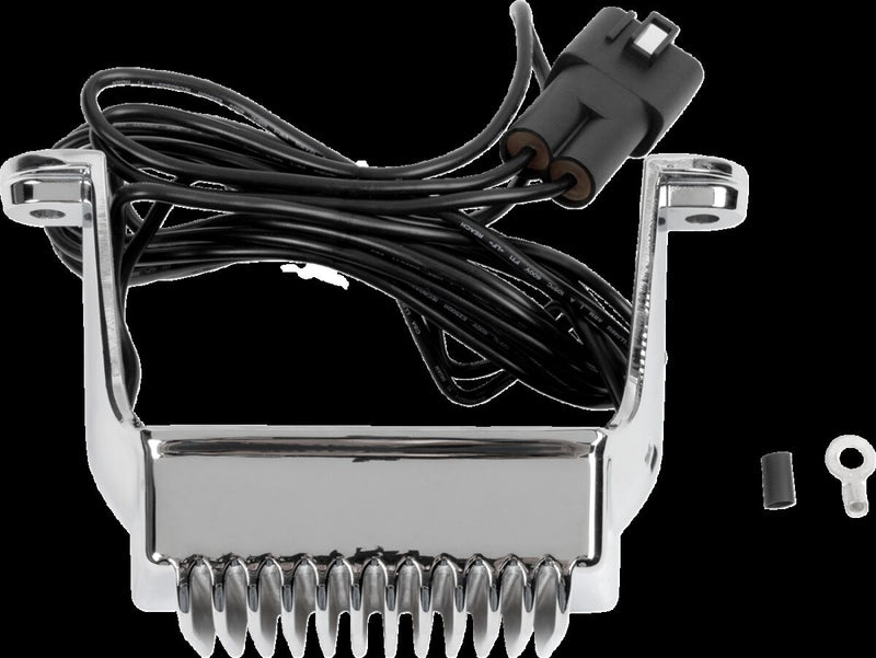 Drag Specialties Chrome Premium Voltage Regulator for 1997-2001 Harley-Davidson Touring Motorcycles