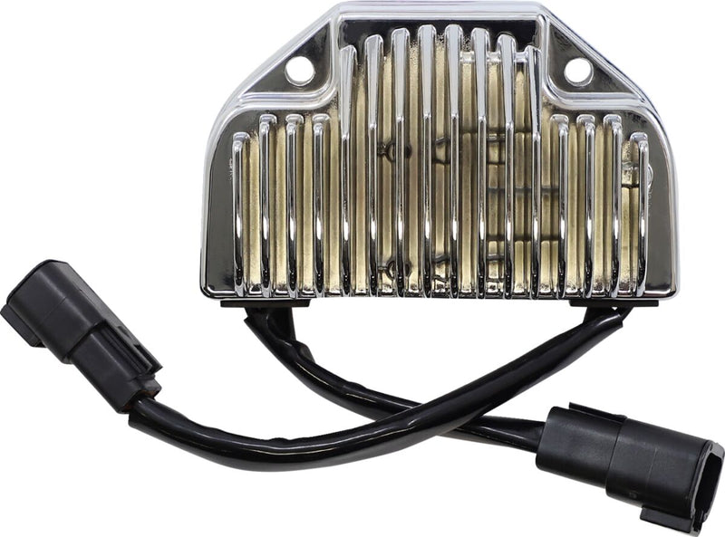 Drag Specialties Chrome Premium Voltage Regulator for 2006-2007 Harley-Davidson Dyna Motorcycles
