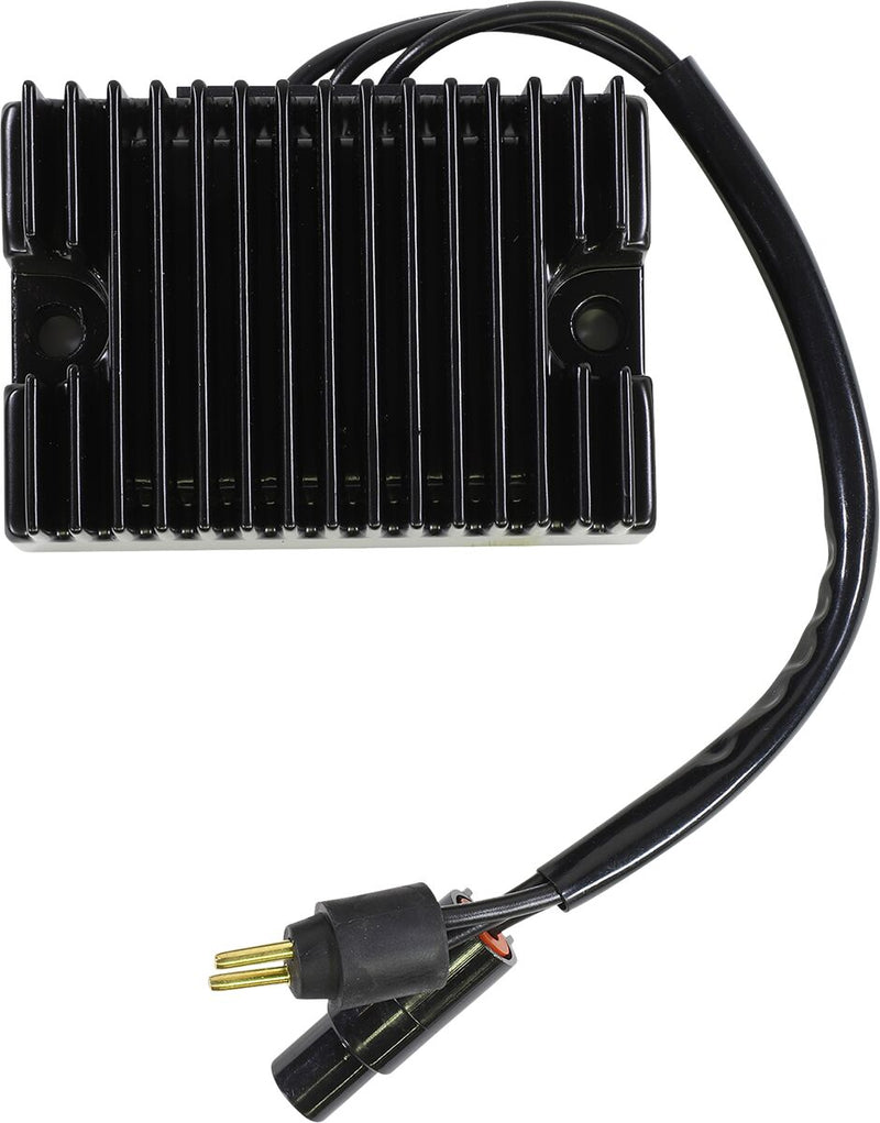 Drag Specialties Black Premium Voltage Regulator for 1994-2003 Harley-Davidson Sportster Motorcycles