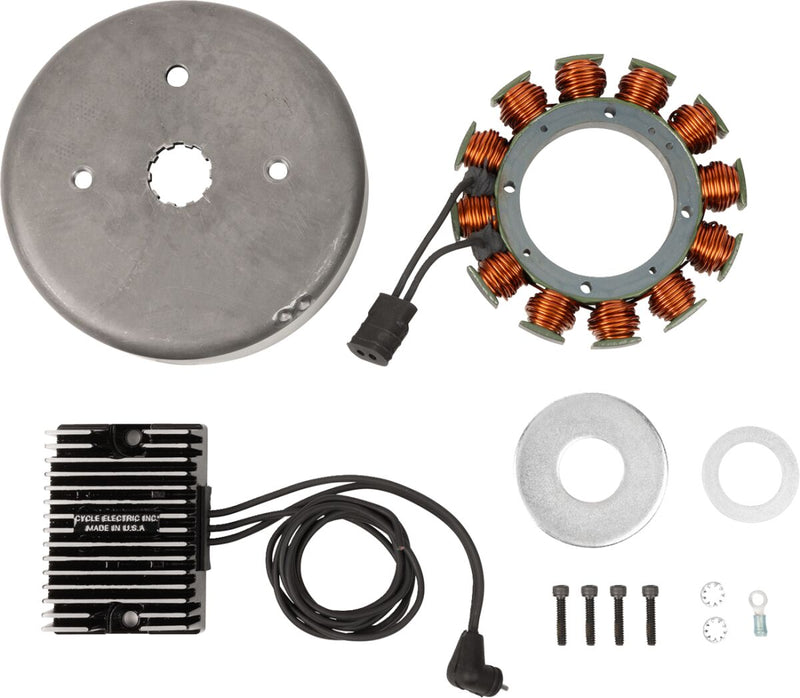 Cycle Electric Inc. Charging Kit for 1970-1984 Harley-Davidson Charging System Alternator