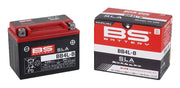 BS Battery SLA Factory-Activated AGM Maintenance-Free Batteries Black BB4L-B AGM Maintenance Free Brass Each