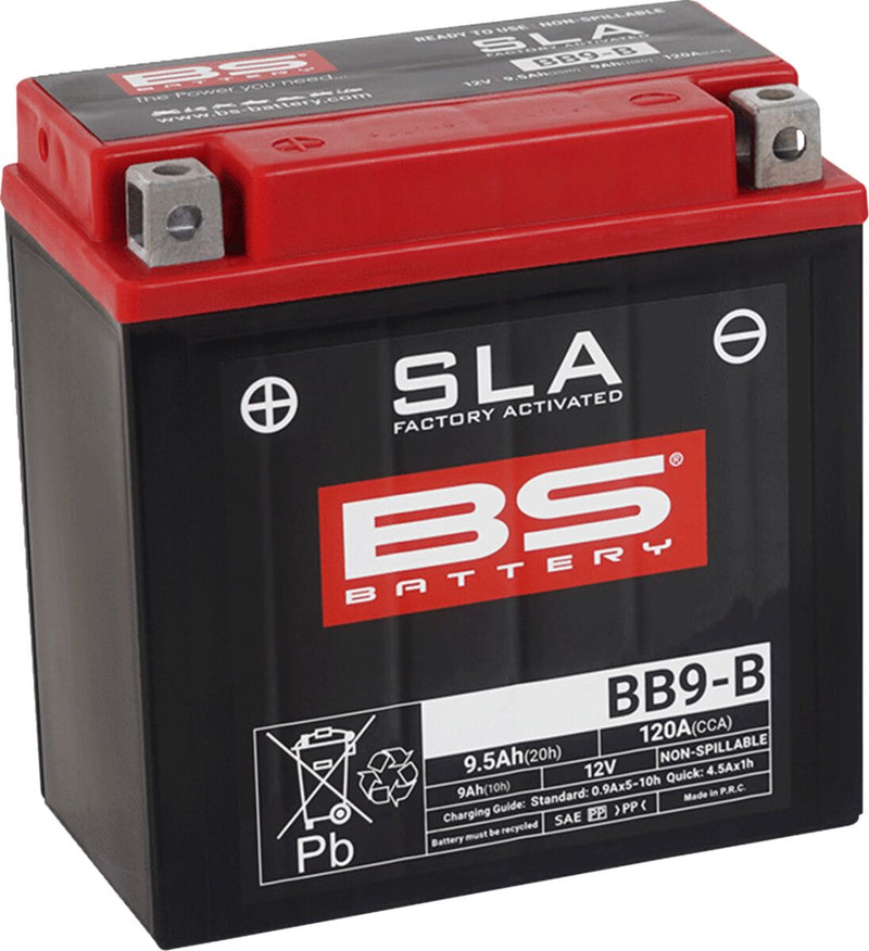 BS Battery SLA Factory- Activated AGM Maintenance-Free Battery BB Black BB9-B AGM Maintenance Free