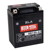 BS Battery SLA Factory-Activated AGM Maintenance-Free Batteries Black BB14A-A2 AGM Maintenance Free