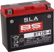 BS Battery SLA Factory- Activated AGM Maintenance-Free Battery BT Black BT12B-4 AGM Maintenance Free