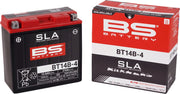 BS Battery SLA Factory- Activated AGM Maintenance-Free Battery BT Black BT14B-4 AGM Maintenance Free Each