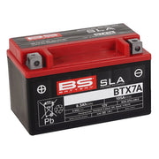 BS Battery SLA Factory-Activated AGM Maintenance-Free Batteries Black BTX7A AGM Maintenance Free