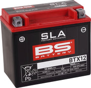 BS Battery SLA Factory- Activated AGM Maintenance-Free Battery BTX Black BTX12 AGM Maintenance Free