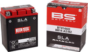 BS Battery SLA Factory- Activated AGM Maintenance-Free Battery BTX Black BTX14AH AGM Maintenance Free Each