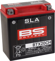 BS Battery SLA Factory- Activated AGM Maintenance-Free Battery BTX Black BTX20CH AGM Maintenance Free
