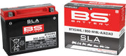 BS Battery SLA Factory- Activated AGM Maintenance-Free Battery BTX Black BTX24HL AGM Maintenance Free Each