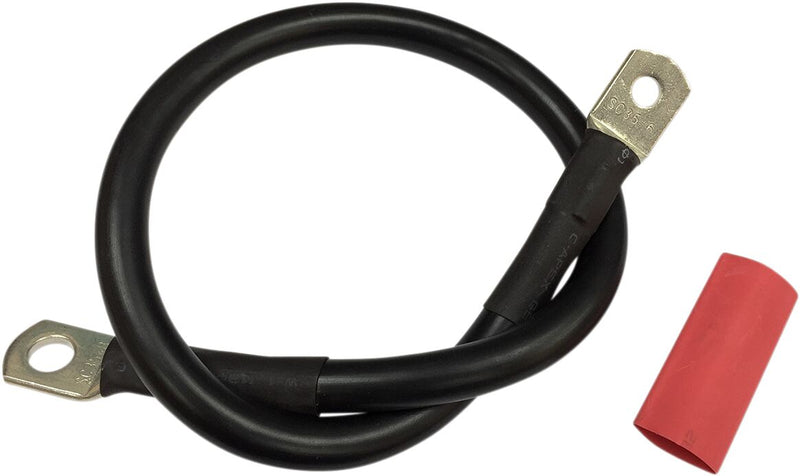 Drag Specialties 18 in. Black Battery Cable