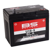 BS Battery SLA Factory-Activated AGM Maintenance-Free Batteries Black U1R-9 AGM Maintenance Free