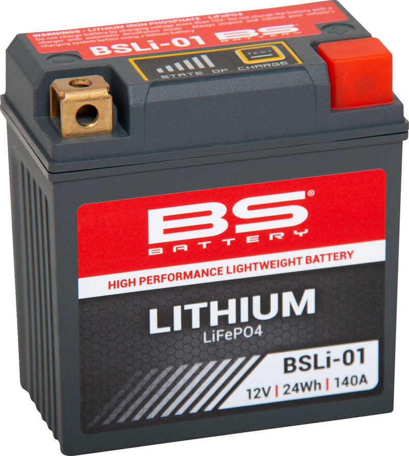 BS Battery Lithium LiFePO4 Battery BSLi Black BSLi-01 Lithium-Ion