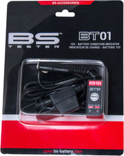 BS Battery BT01 Battery Condition Indicator Battery Tester Black Each