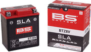 BS Battery SLA Factory- Activated AGM Maintenance-Free Battery BT Black BTZ8V AGM Maintenance Free Each