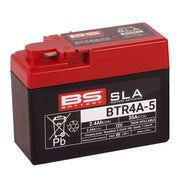 BS Battery Maintenance-Free Battery for 1995-2002 HONDA SLA Black AGM Maintenance Free