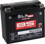 BS Battery SLA MAX Factory- Activated AGM Maintenance-Free Battery BGZ Black BGZ20HL AGM Maintenance Free