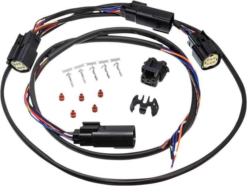 NAMZ Custom Cycle Products Tour Pack Retrofitting Wiring Kit Harness for 2010-2013 Harley-Davidson Road Glide Custom - FLTRX and 2010-2013 Harley-Davidson Street Glide - FLHX Motorcycles