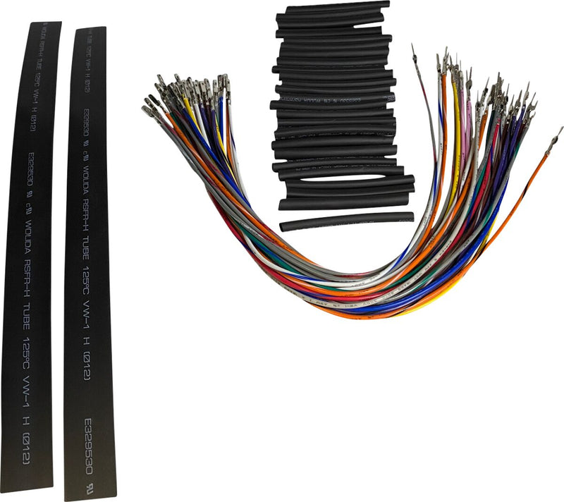 Custom Dynamics 12 in. Handlebar Extension Wire Kit for 2008-2013 Harley-Davidson Touring and 2009-2013 Harley-Davidson Trike Motorcycles