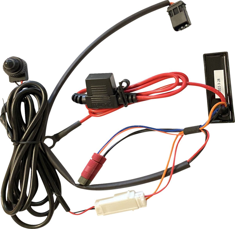 Custom Dynamics LED Driving Light Bar Wire Harness for Various Harley-Davidson Motorcycles (See Fitment List)