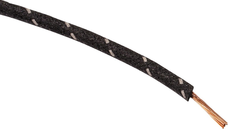 Fabric-Braided Hook-Up Wire #NCBW-09