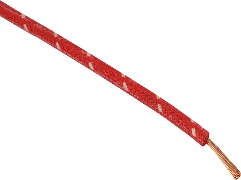 Fabric-Braided Hook-Up Wire #NCBW-29