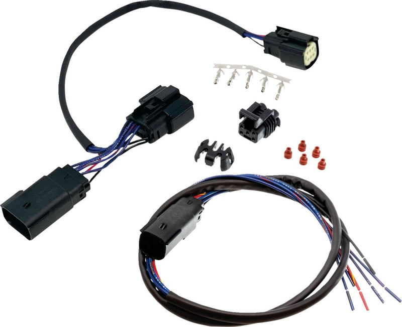 NAMZ Tour-Pak® Quick Disconnect Wiring Harness for 2023-2025 Harley-Davidson Black Quick-Disconnect Kit