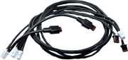 NAMZ Handlebar Switch and Throttle-by-Wire Harness Extension Kit for 2025 Harley-Davidson Black