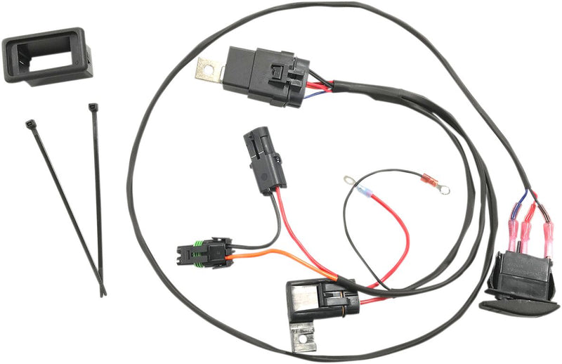 NAMZ Custom Cycle Products Fan Override Harness Kit for 2014-2017 Polaris RZR UTVs #OR-P-FOR-RN