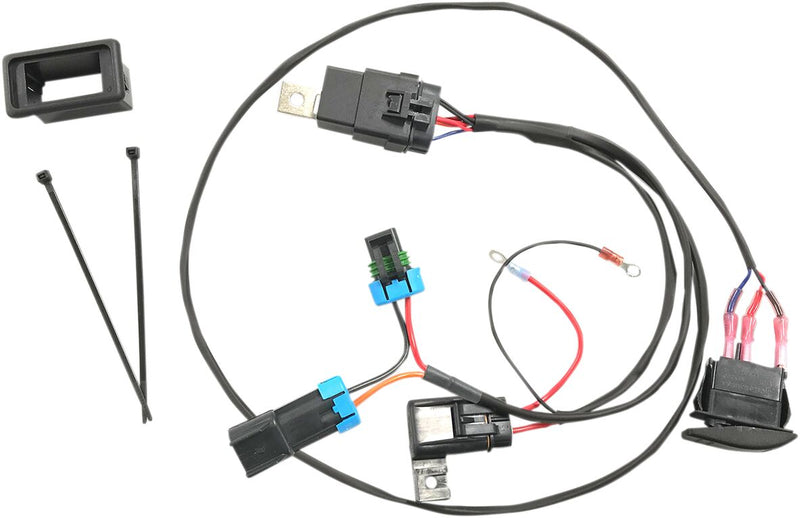 NAMZ Custom Cycle Products Fan Override Harness Kit for 2016 Polaris RZR Turbo 4 XP EPS and 2016 Polaris RZR Turbo XP EPS UTVs