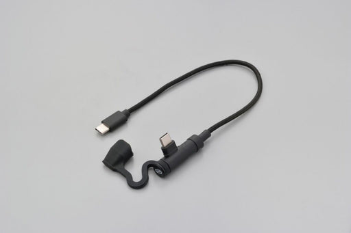 Daytona USB A Charging Cable for 2025-2026 BMW S 1000 R ABS Black USB-C